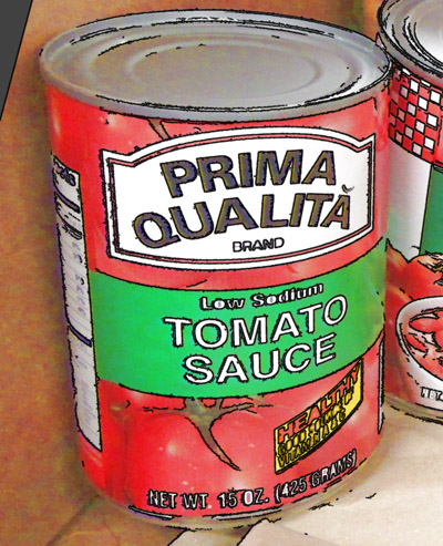 can of tomato sauce